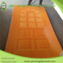High Glossy HPL Polyester Paper Door Skin Plywood for Indonesia